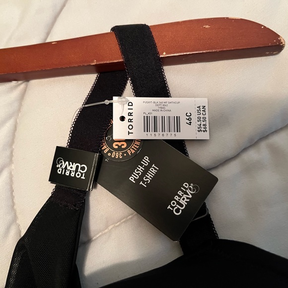 NWT Torrid push up tshirt bra 46C - Picture 3 of 3